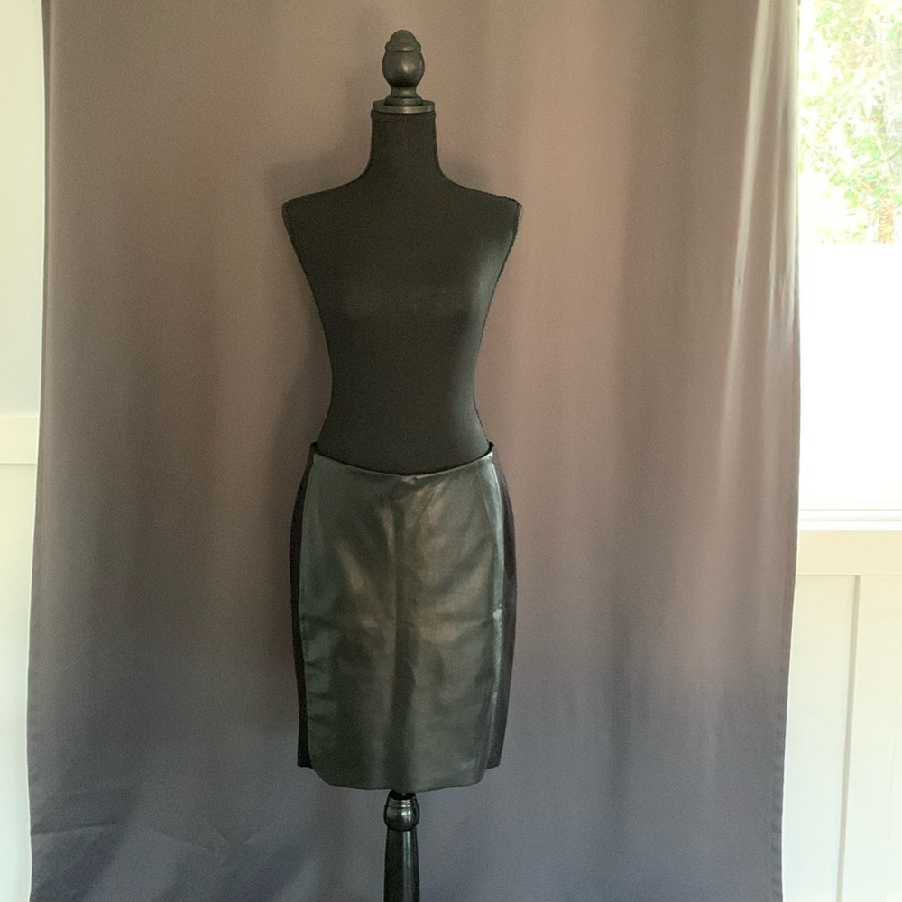 Bailey 44 Leather Pencil Skirt size S